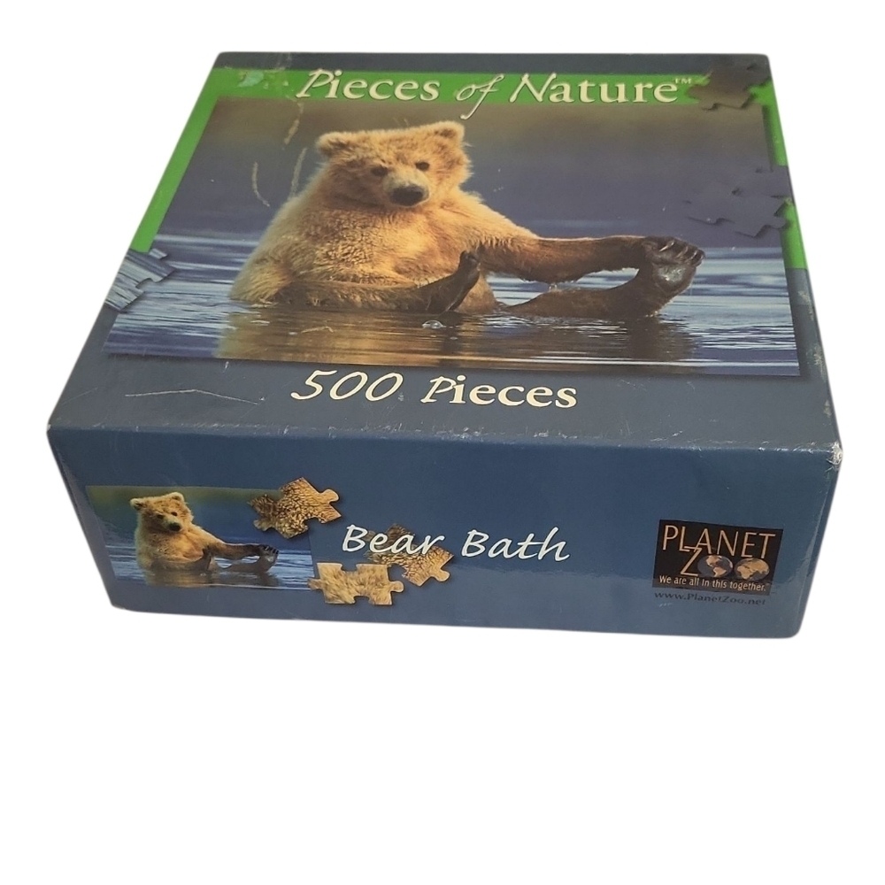 Pieces Of Nature Planet Zoo Bear 500 Piece Puzzle - Picture 2 of 5
